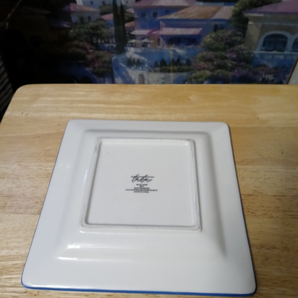 🏆🍱 5 AMERICAN ATELIER VINTAGE 🍱 SIZE 9"×9",SALAD/DESERT PLATES - Picture 3 of 9